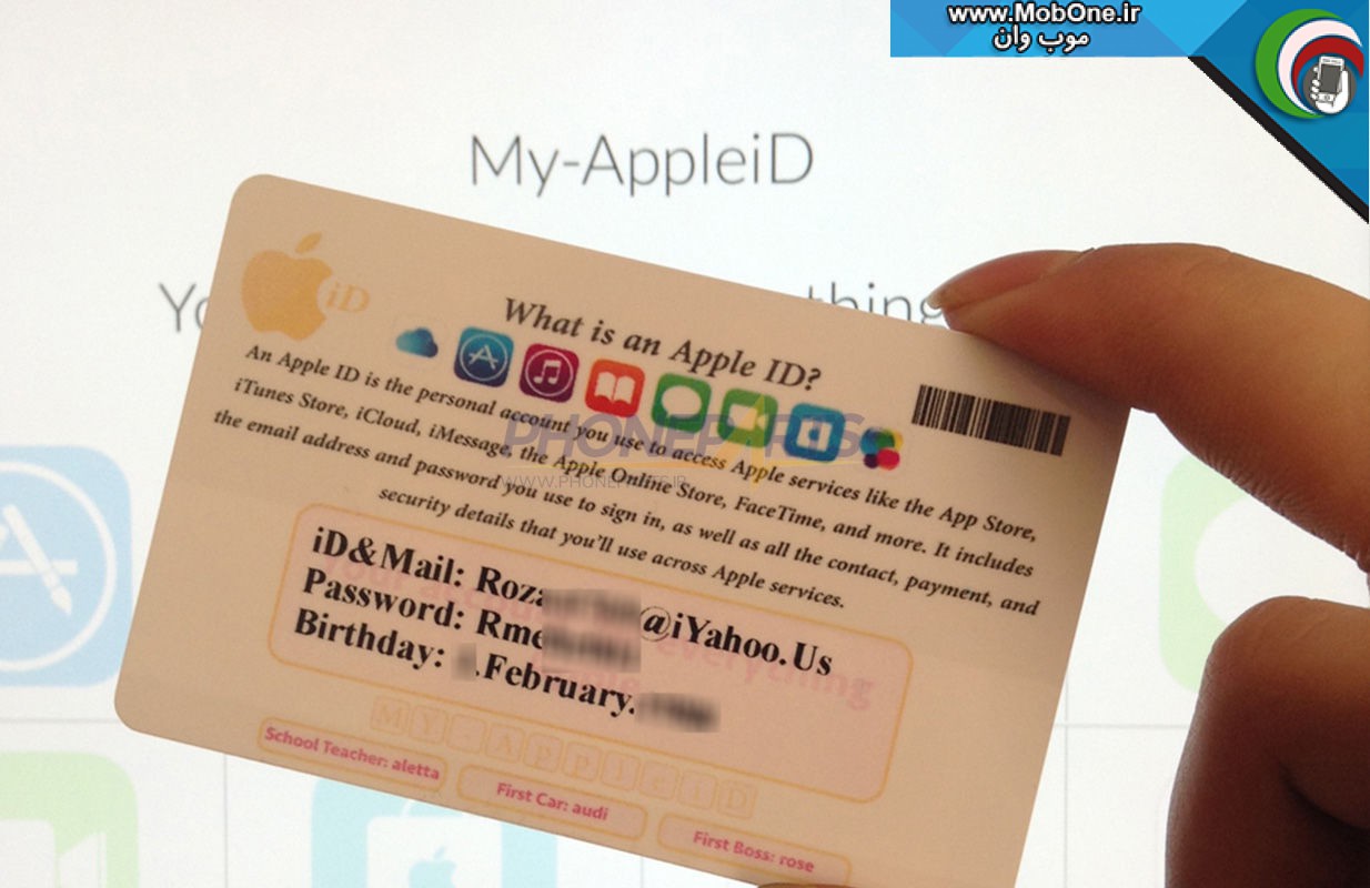 سرویس رفع خطا This Apple ID Not Active | نات اکتیو اپل آیدی